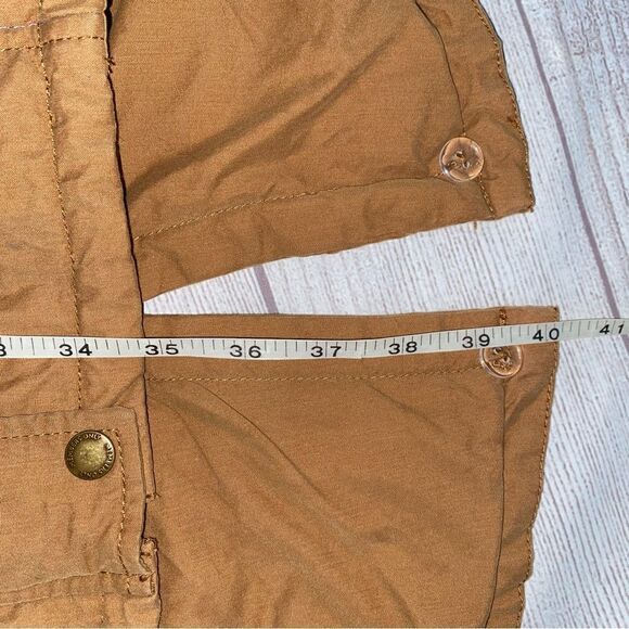 Urban outfitters members only X full zip & lined winter coat tan size XS women - Picture 9 of 16